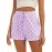 Lace Up Polka Dot Print Shorts, Casual Loose Shorts For Spring & Summer, Women's Clothing