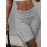 Solid Color High Waist Shorts, Casual Skinny Fit Shorts For Spring & Summer, Women's Clothing